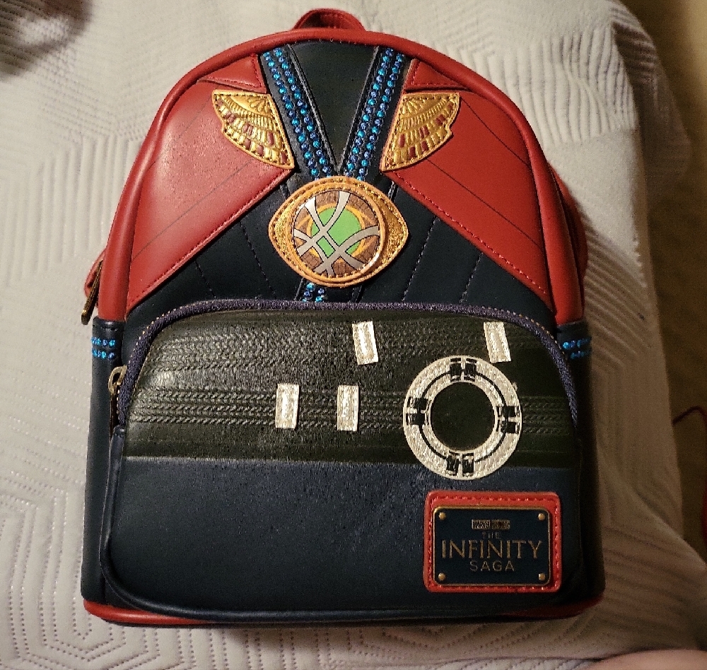 Nwt Loungefly Disney Marvel Doctor Strange Cosplay Mini Backpack FunKon Exclusiv